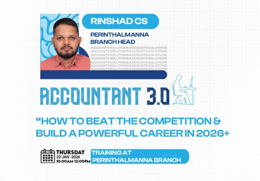 Accountant 3.0 Career Development Program Held at Perinthalmanna Branch